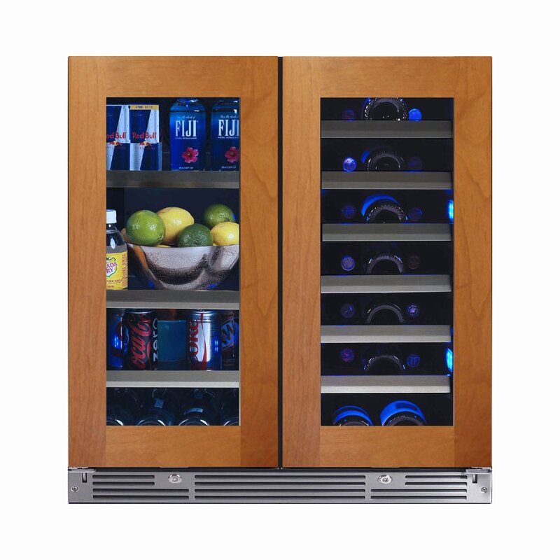 XO Appliance 66 Cans (12 Oz.) Built In Beverage Refrigerator With Wine Storage 